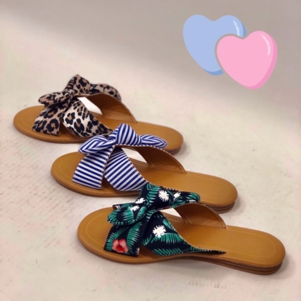 JAXXY Slip on Sandals - Blue       - Picture 4 of 5